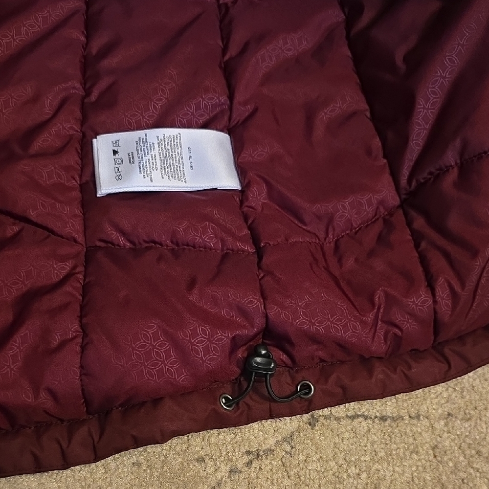 Columbia Women's Burgundy Jacket with Pink Accents, Preowned - Picture 7 of 16